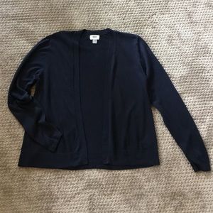 Navy size large Old Navy Cardigan